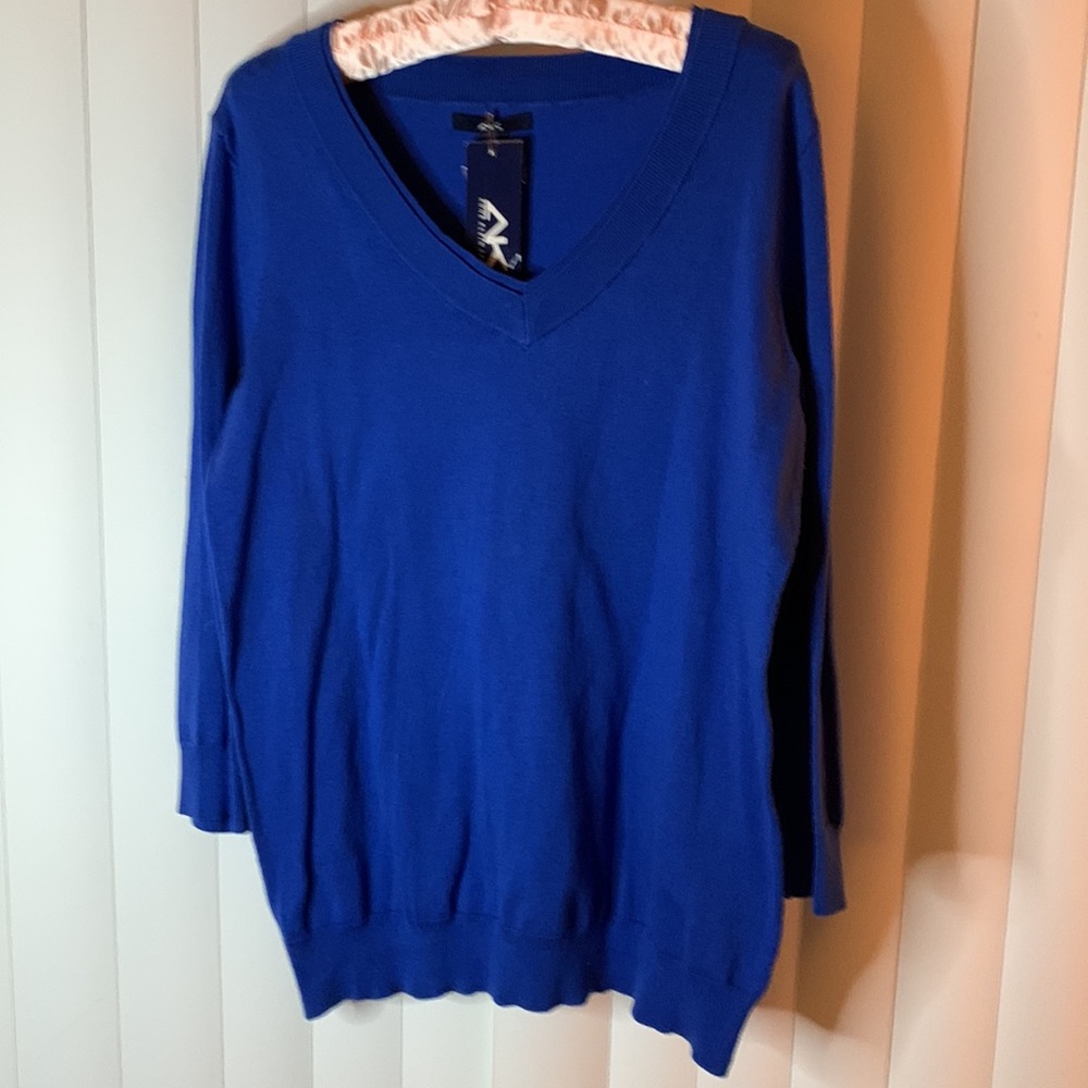 NWT ANNE KLEIN doubleVpullover